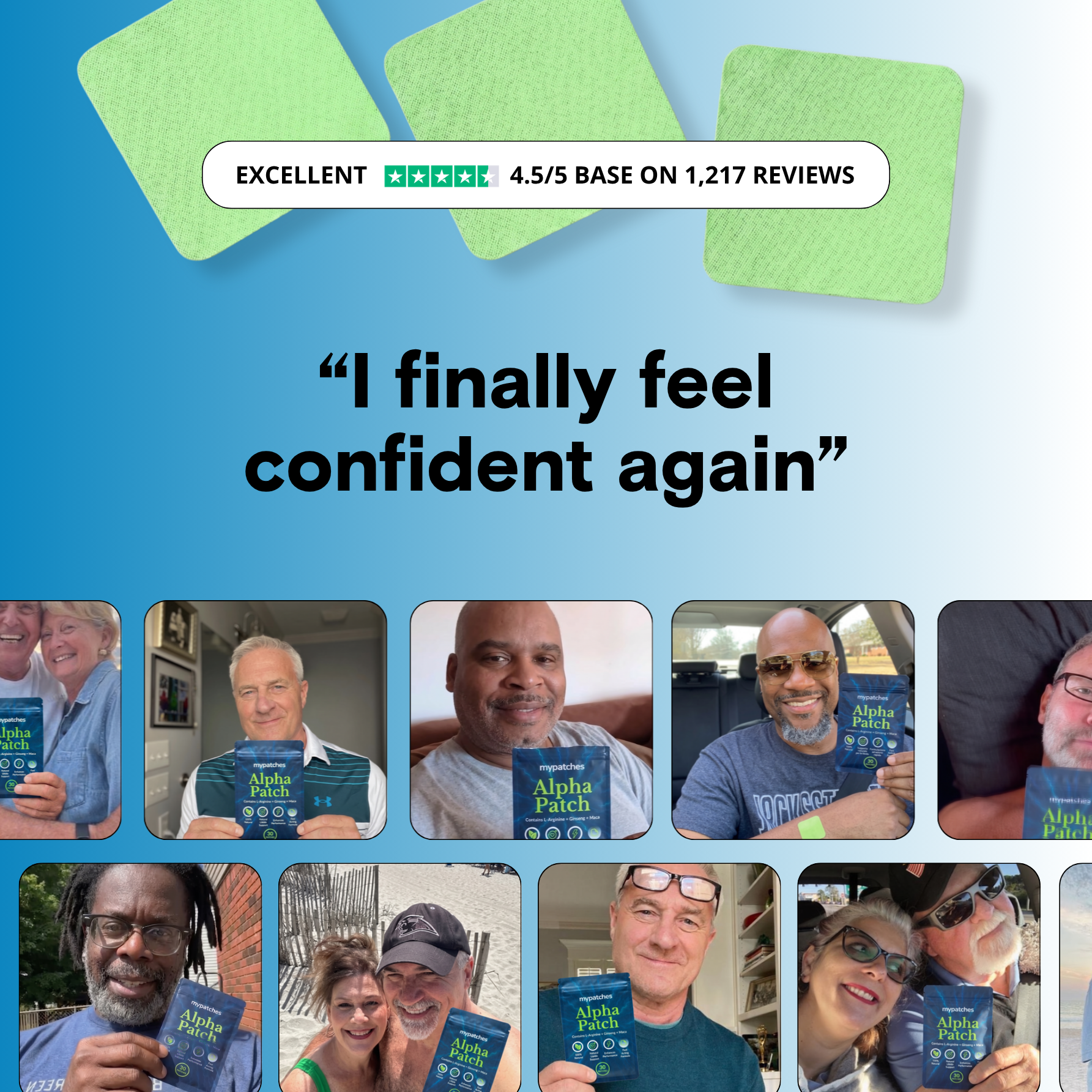 Alpha Patch –  Daily Wellness Patch for Men